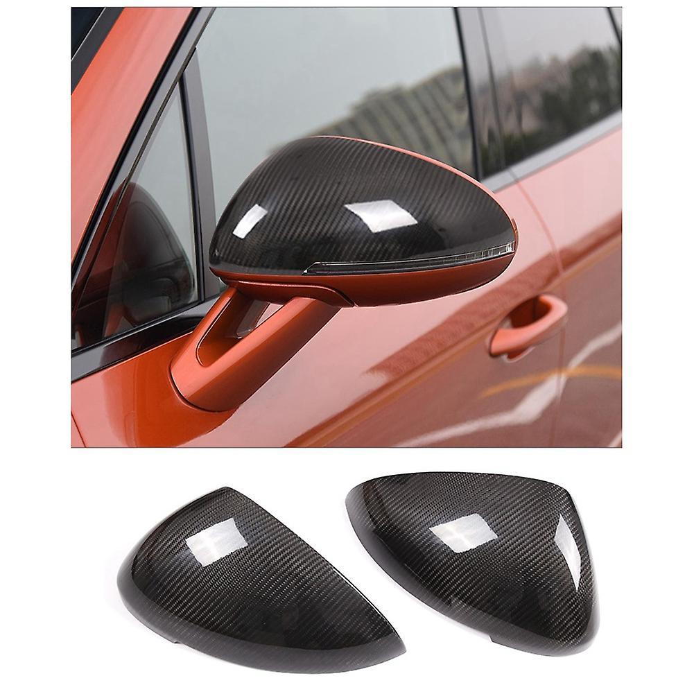 For -porsche Macan 2014-2022 Carbon Fiber Side Rearview Mirror Cover