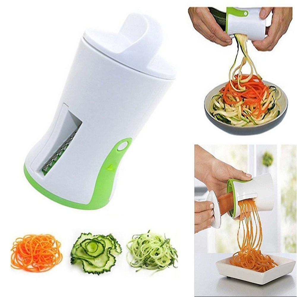 1 Pc Spiral Funnel Vegetable Grater Carrot Cucumber Slicer Chopper