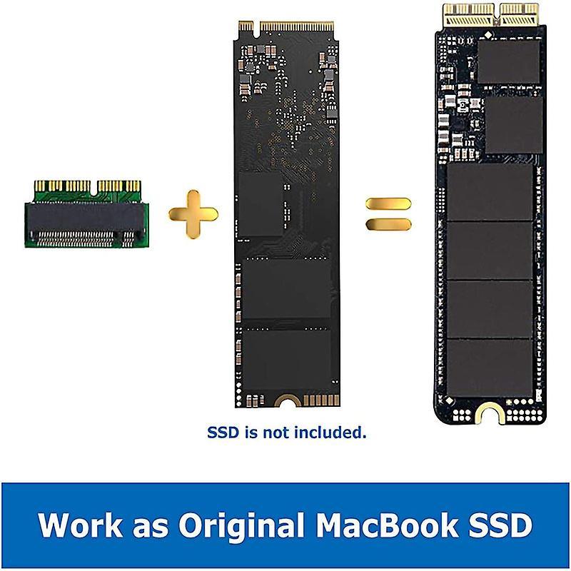 2 Pieces M.2 Ngff to Ssd Hard Disk 2013-2017, Notebook Adapter Card
