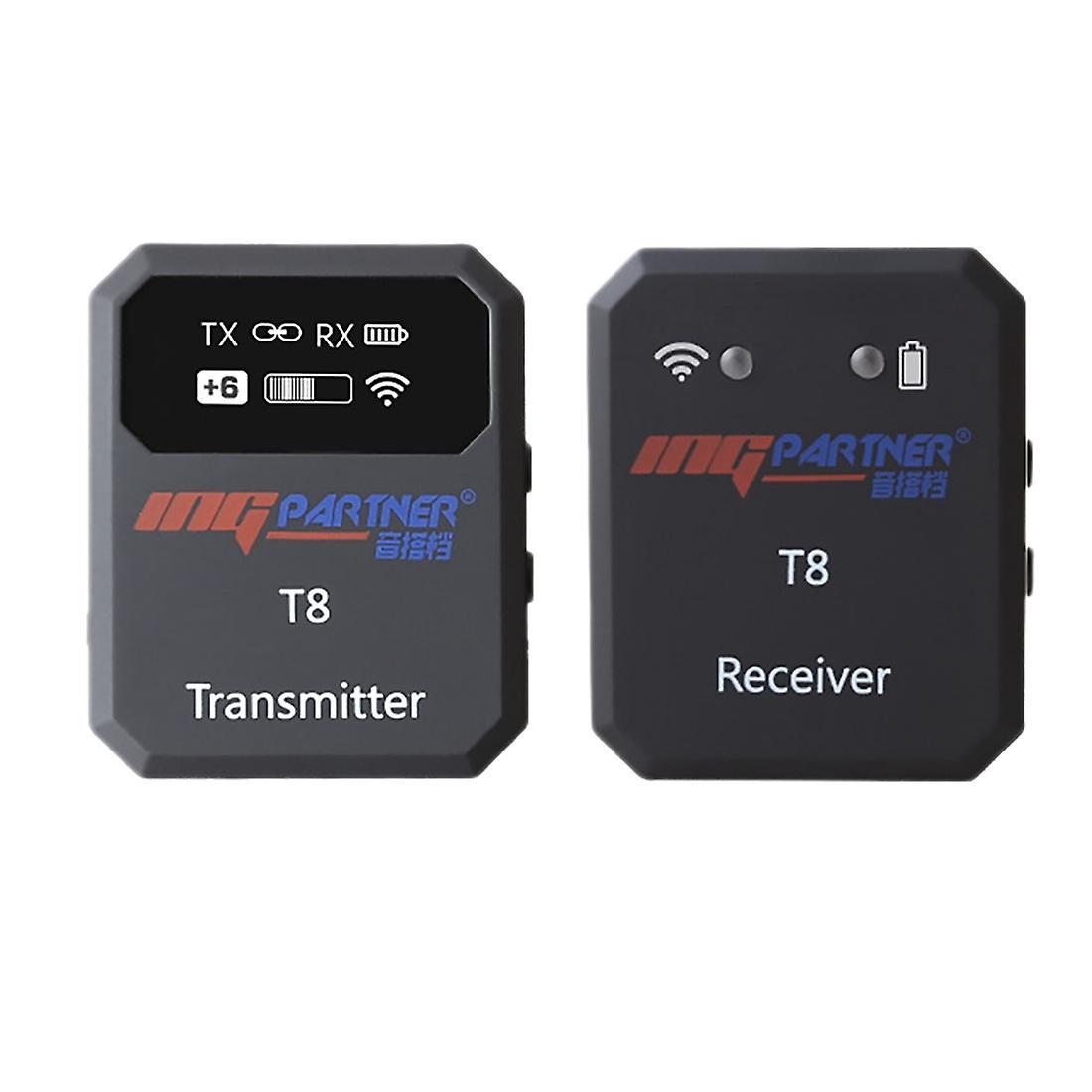 Ingpartner 2.4ghz Wireless Lavalier Microphone System 70m Range