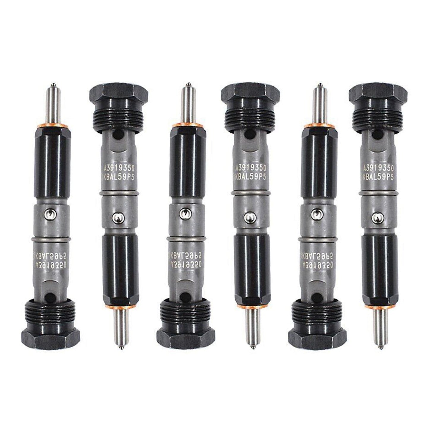 6pcs Fuel Injectors for Dodge Cummins 5.9l 6bt Diesel Engine 3919350