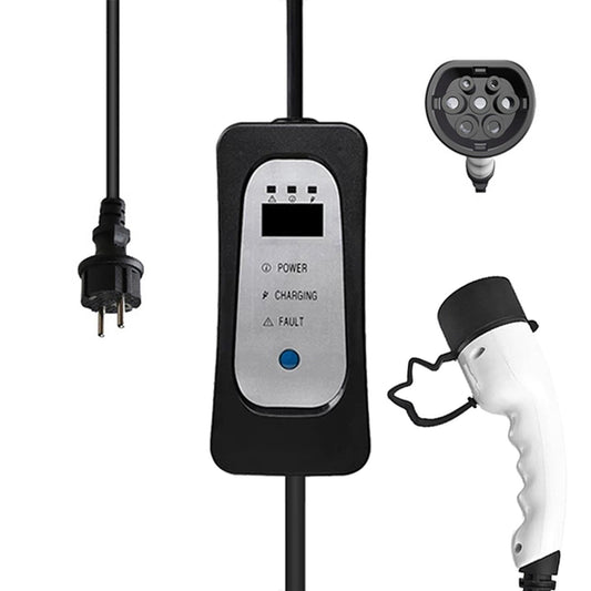 Sae Iec62196 Type 2 Evse Charger Cable 16a Compatible All Ev Cars