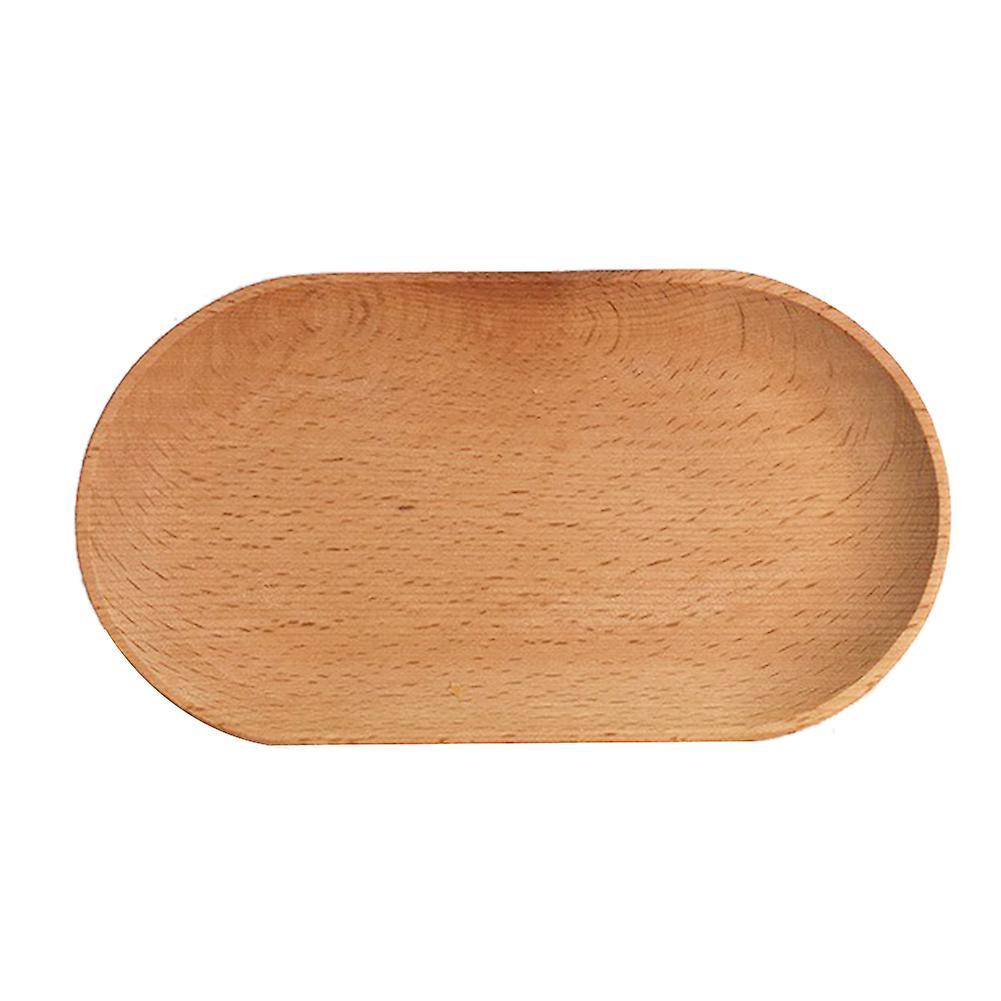 Japanese Style Wooden Tray Cafe Dessert Tray Cake Tray 10x18cm