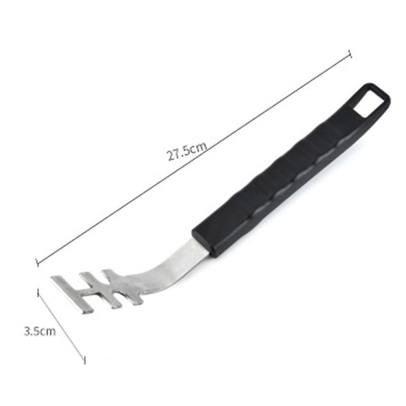 2pcs Heat-resistant Grill Grate Lifter Anti-scald Tools for Camping