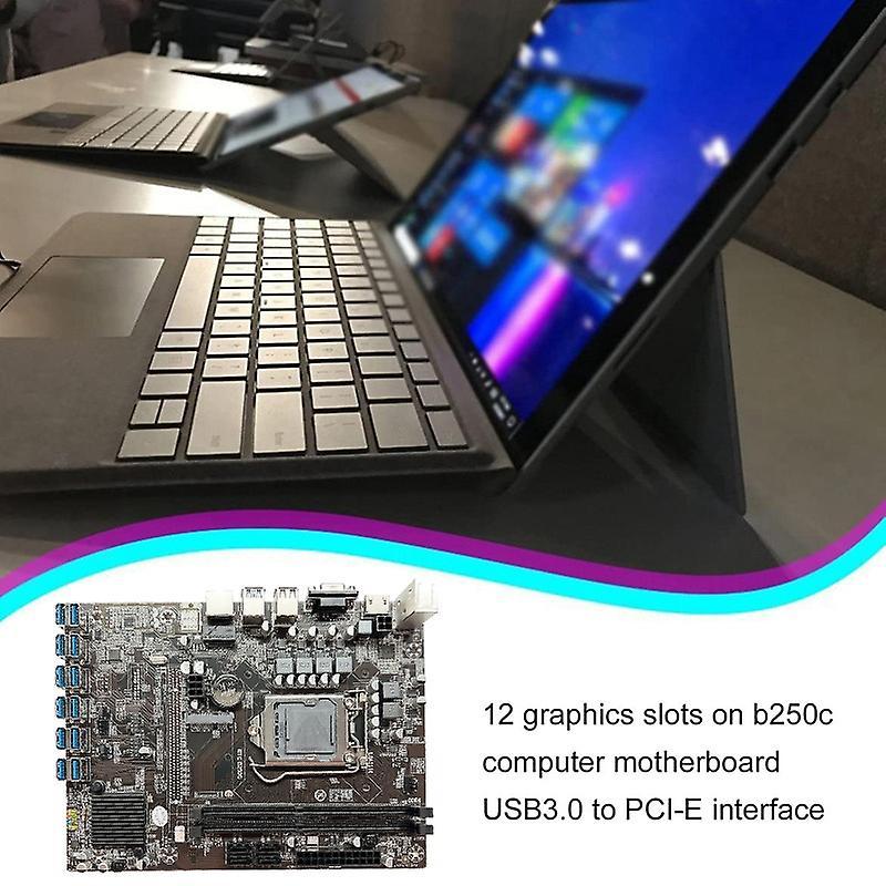 B250c Btc Mining Motherboard Supports Ddr4 Ram Computer Motherboard