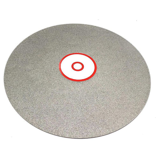 180 Grit 8-inch Outer Dia Diamond Coated Grinding Polishing Disc