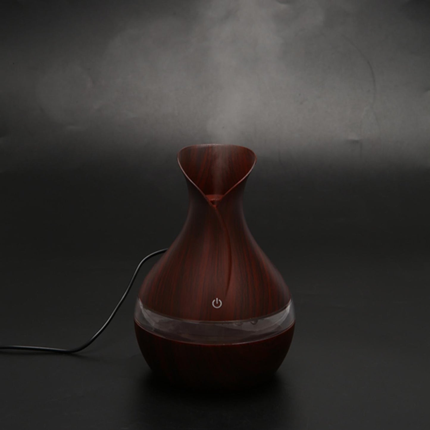 300ml Ultrasonic Humidifier Aroma Essential Oil Diffuser Deep Color