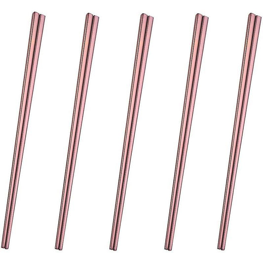 Learning Chopsticks Reusable Dishwasher Safe ,rose Gold