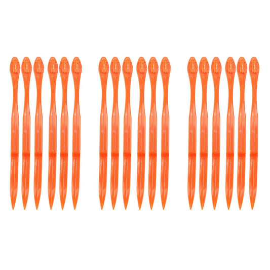 18pcs Easy Orange Citrus Peeler In Bright Orange Color Kitchen Tool