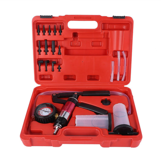 21pcs Vacuum Pump Set Tester Adapters Brake Bleeder Test Kit