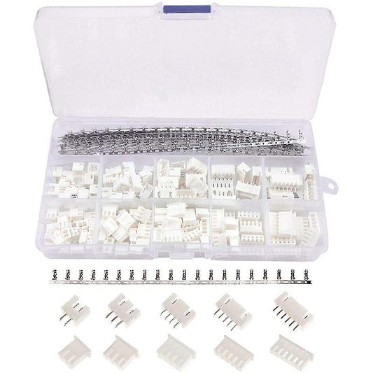 460pcs 2.54mm Jst-xh Kit with 2.54mm Female Pin & 2/3/4/5/6 Pin Plug