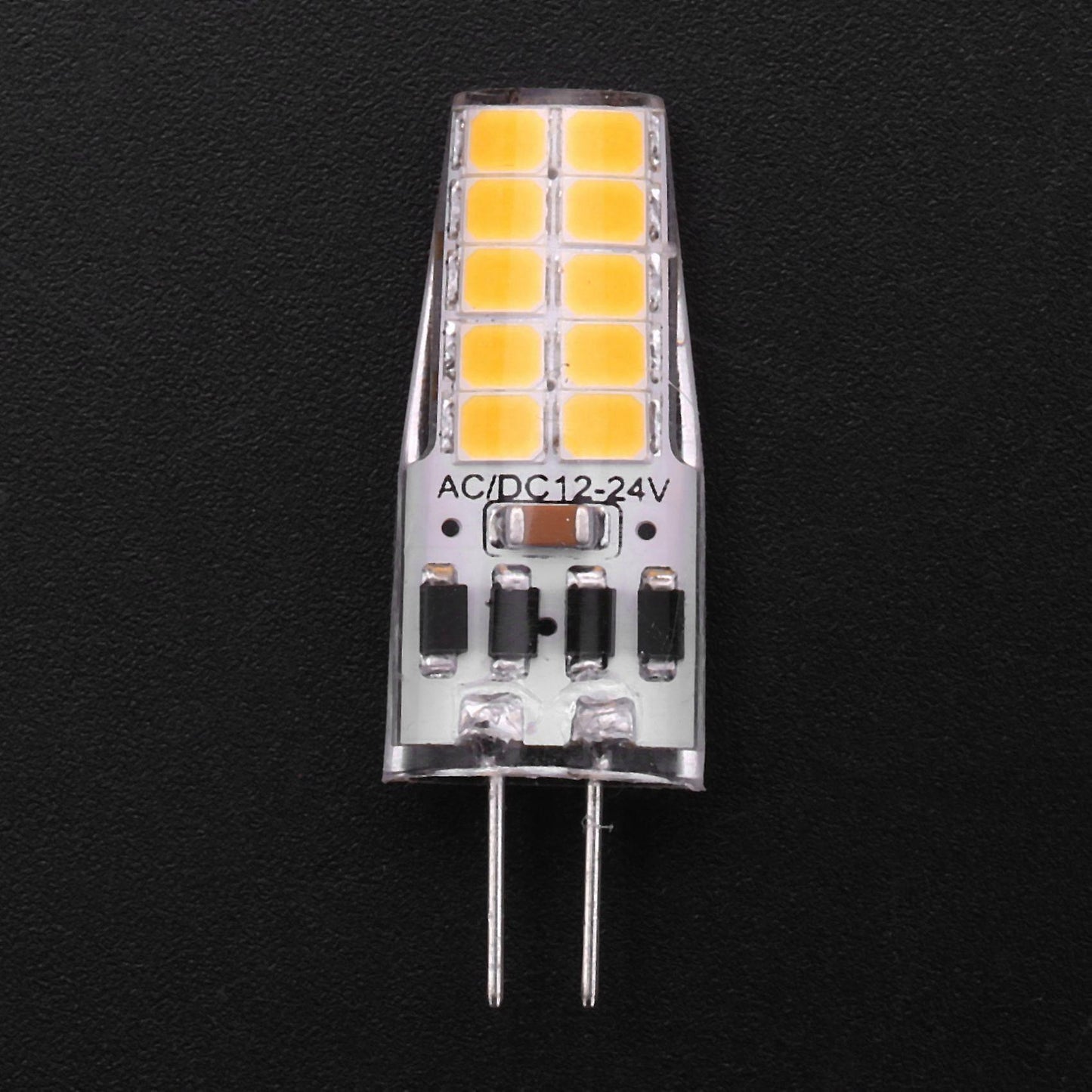 10pcs G4 Led Bulb Ac/dc12v-24v 3w Led G4 Light 20led,warm White