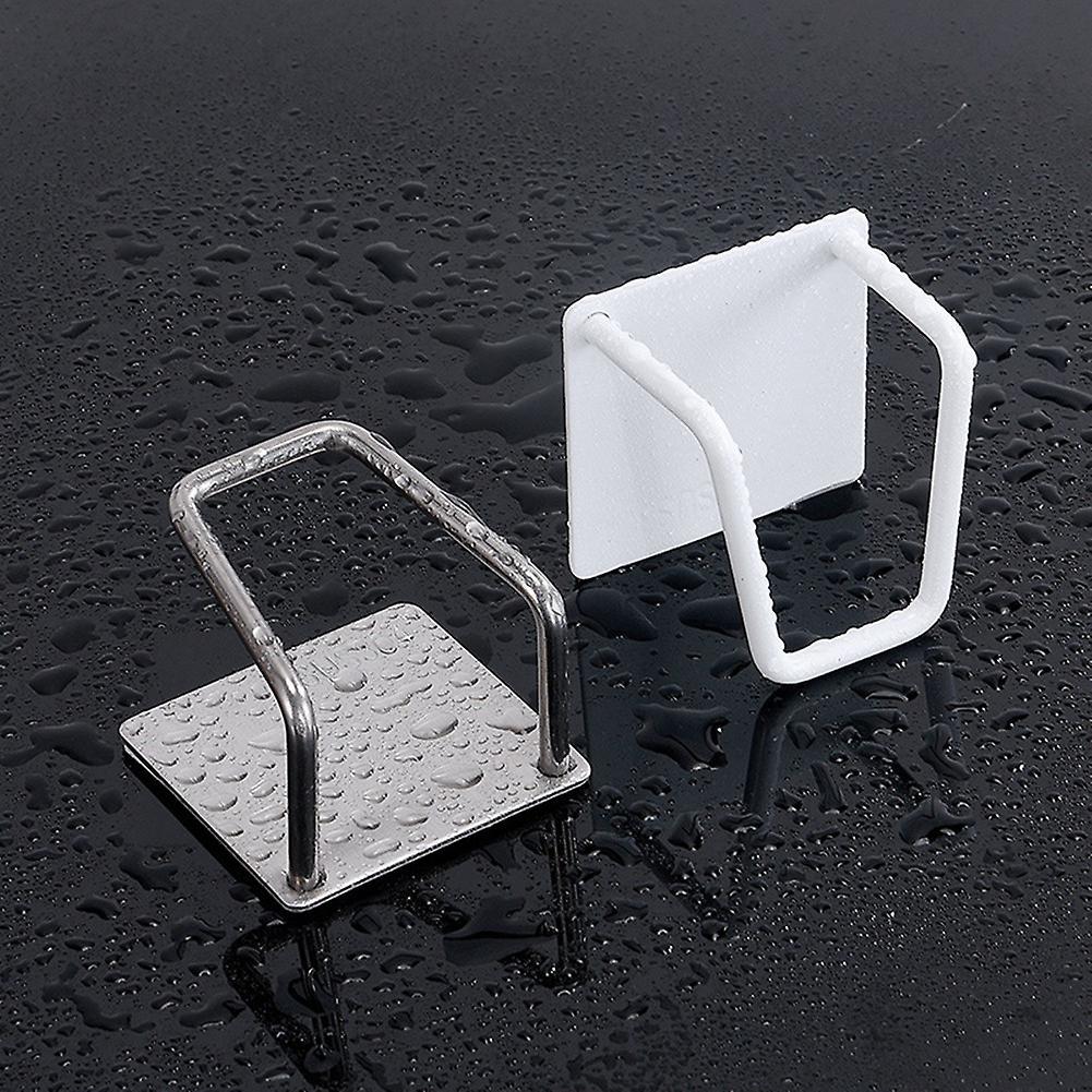 5pcs Kitchen Stainless Steel Sponges Drain Drying Rack Kitchen Sink-b