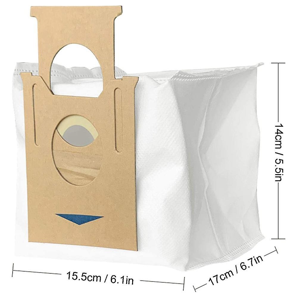 4 Pack Vacuum Dust Bags for Ecovacs Deebot Ozmo T8 Aivi T8 Max