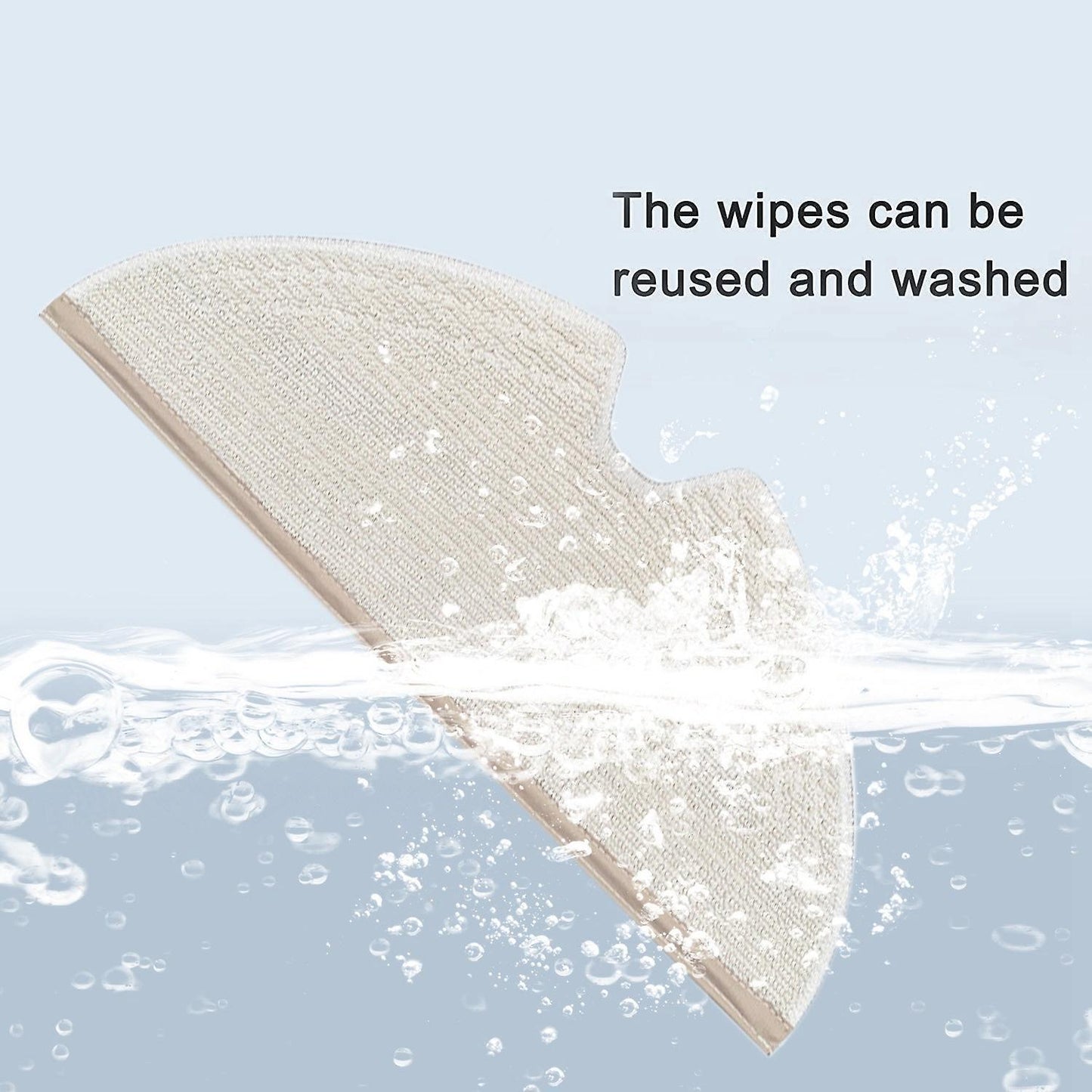 8pcs for Xiaomi Roborock T8 Robot Washable Mop Cloth+disposable Mop