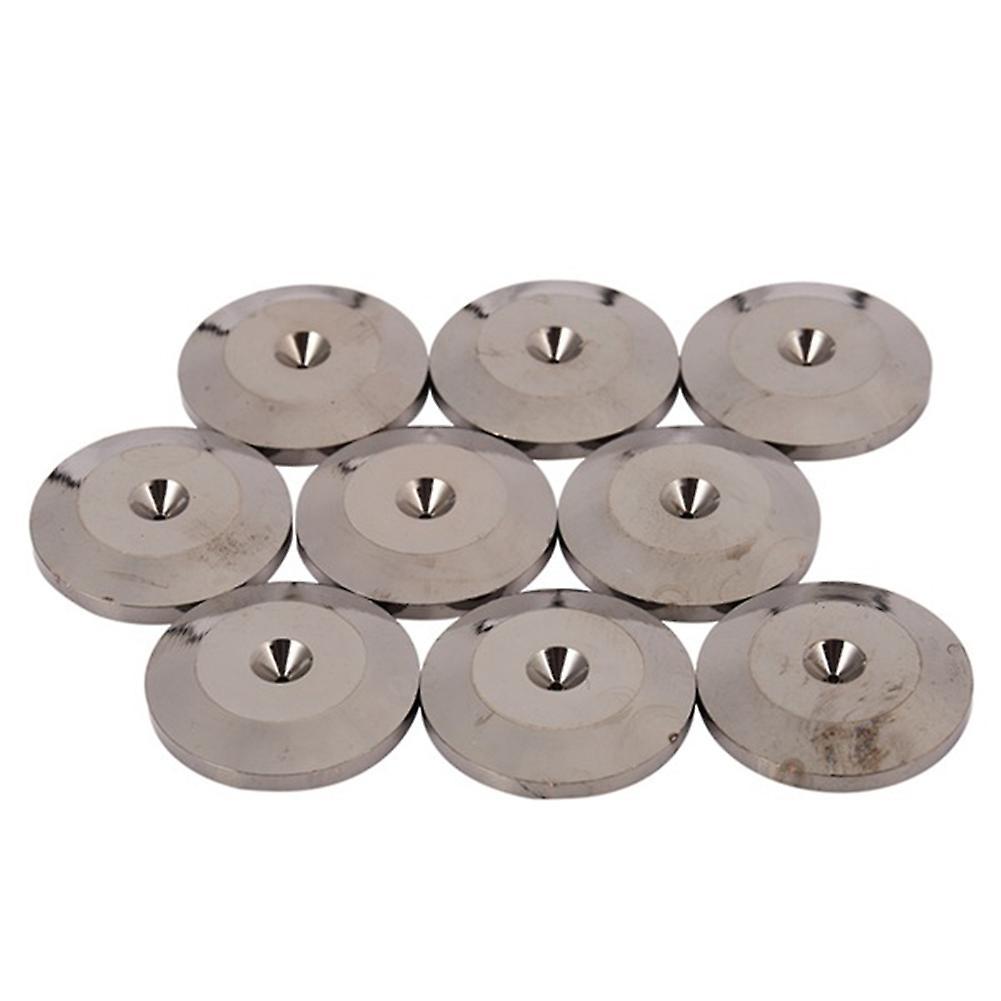 8pcs Metal Shockproof Foot Spikes Pads for Speakers Cd Players