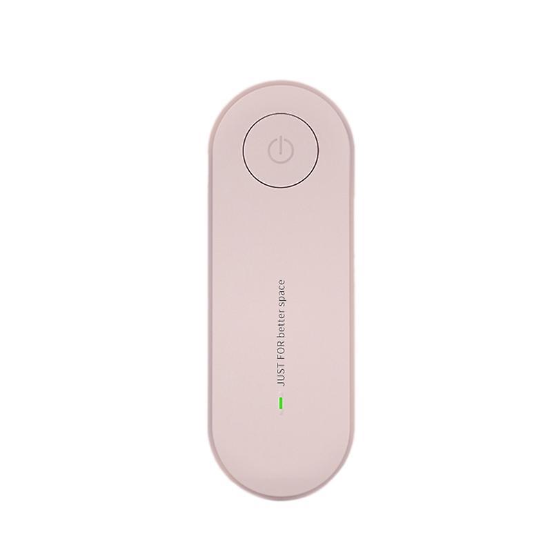 Plug In Air Purifier for Home Cleaner Mini Air Ionizer Pink Eu Plug