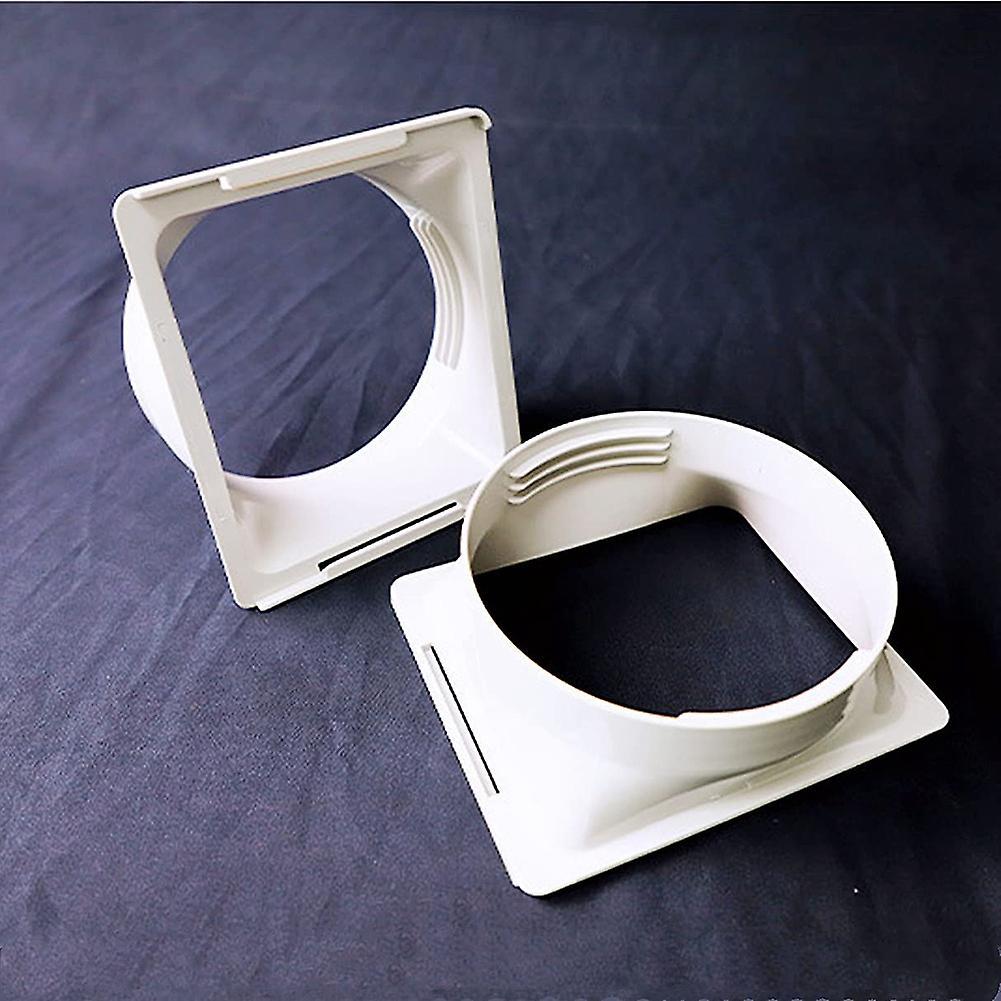 Air Conditioner Exhaust Hose Coupler Window Adapter Square to Round