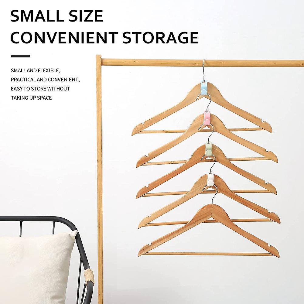 Clothes Hanger Connector Hooks 100pcs, Thicken, Used In Closet Space