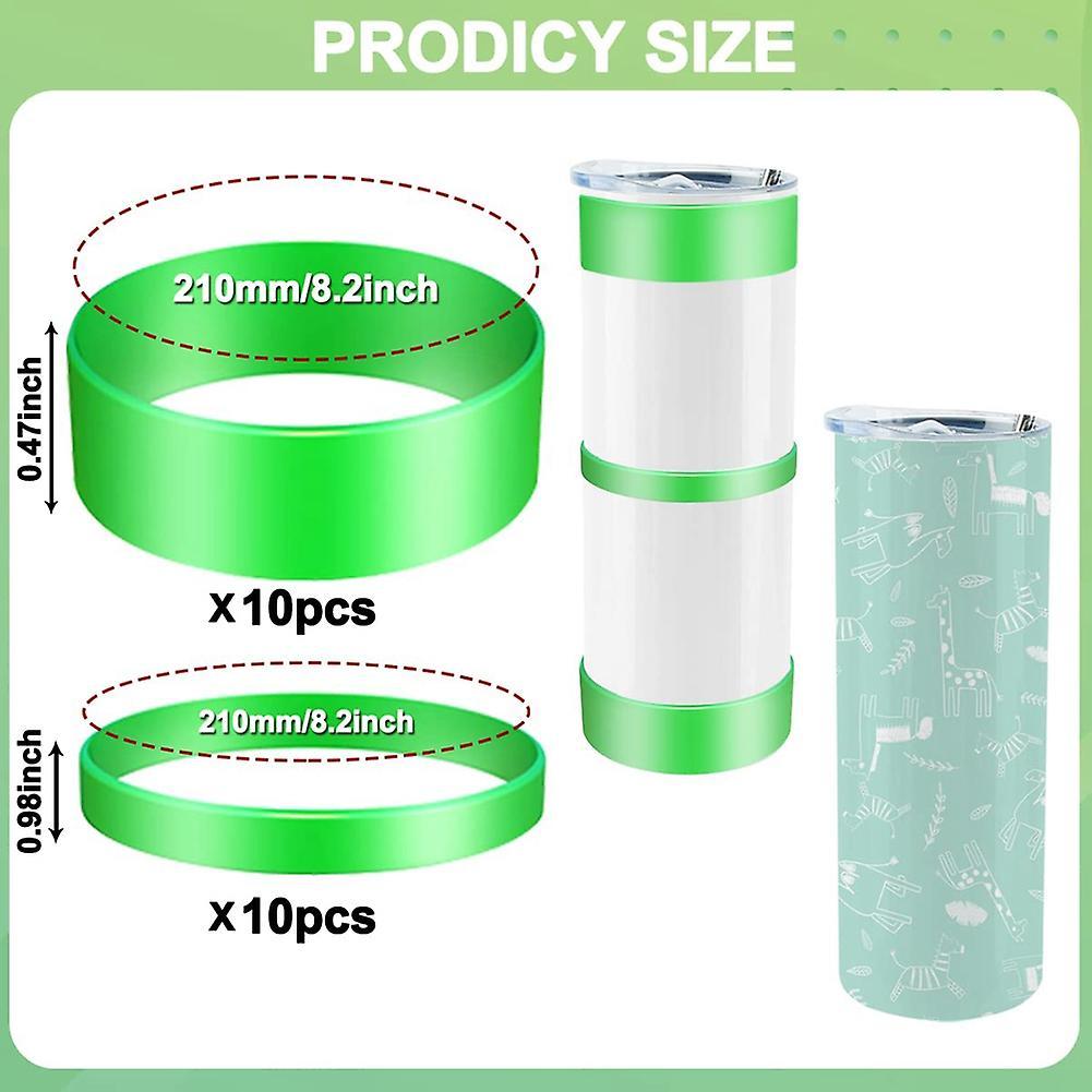 Silicone Bands for Sublimation Tumbler,elastic Sublimation Paper Ring