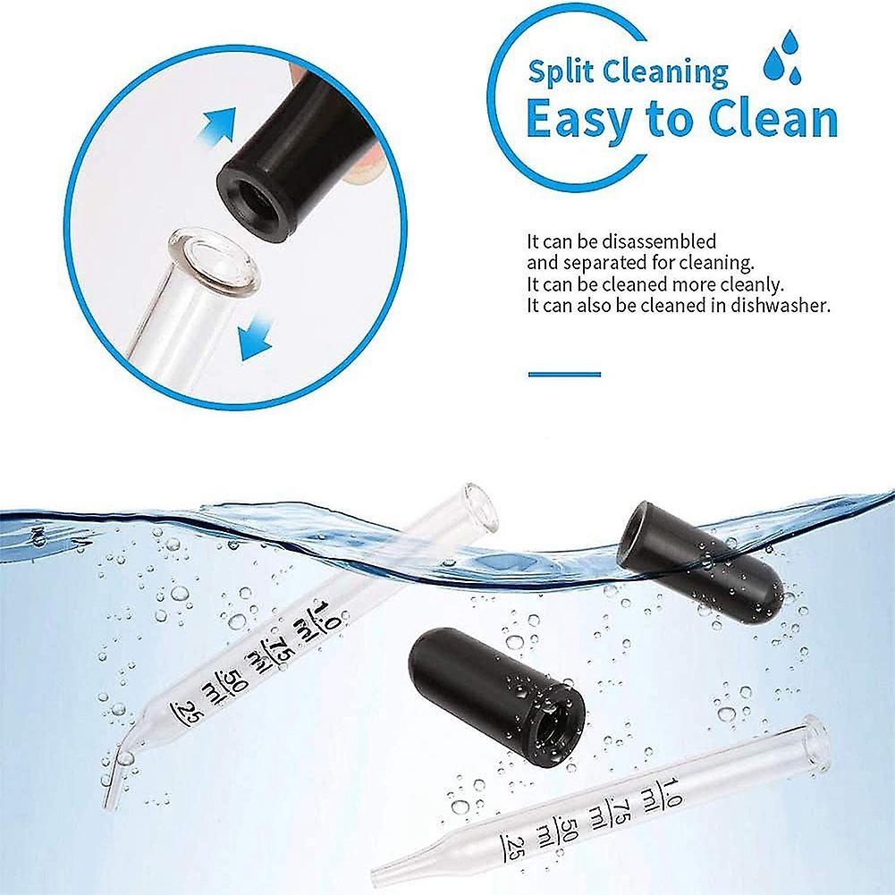 20pcs 1ml Eye Dropper, Measured Dropper,for Accurate Measurement