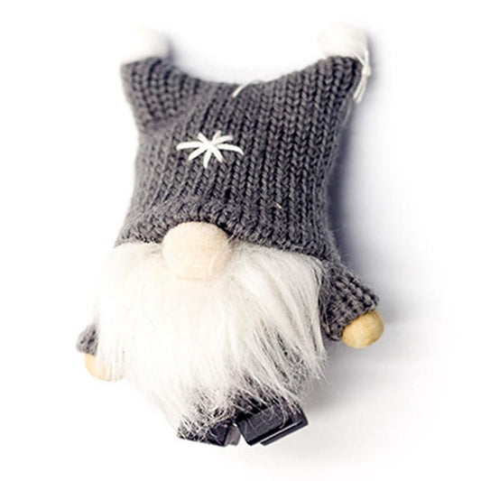 Christmas Lovely Faceless Doll Dwarf Plush Doll Handmade Pendant,e