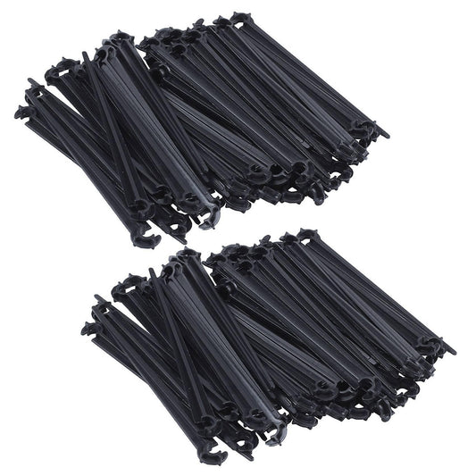 100pcs C-shaped Garden 4 / 7mm Drip Irrigation Pipe Bracket