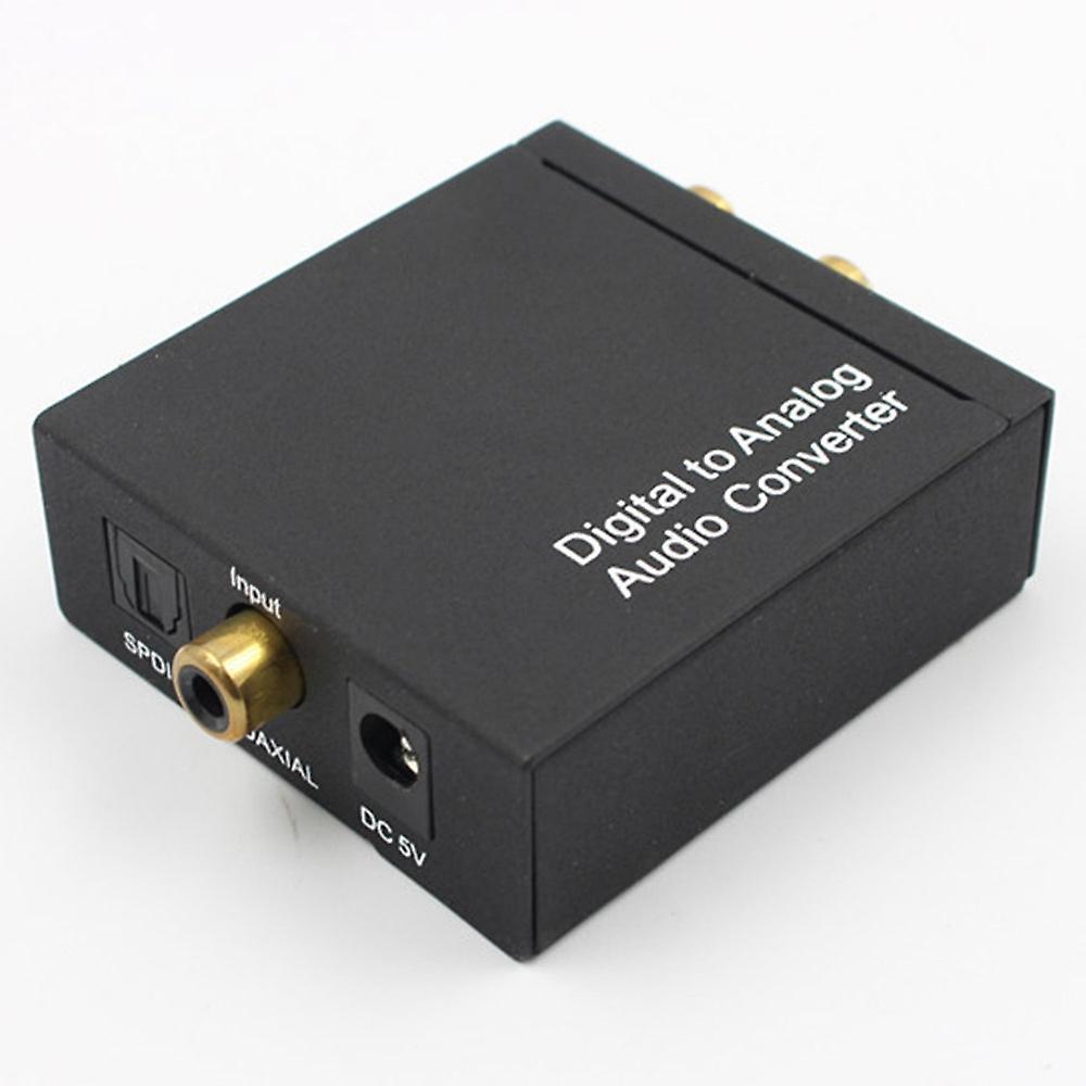 Audio Converter Left/right Soundtrack Converter 3.5mm Jack Output