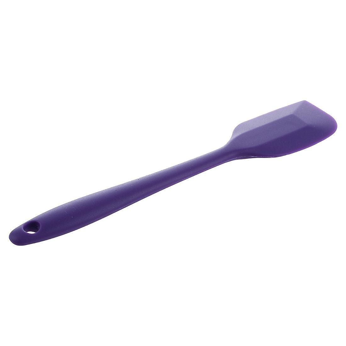 Silicone Spatula Kitchen Utensil Cake Baking Scraper(sky Blue) S