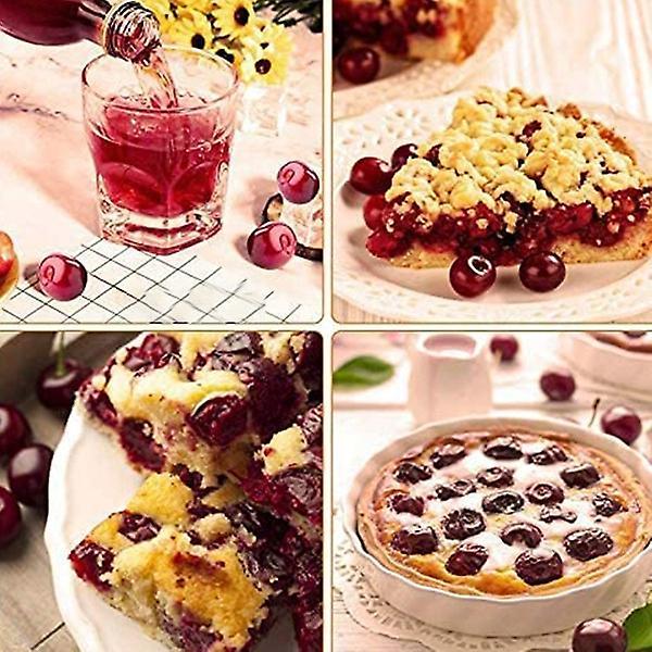 Cherry Core Remover,kitchen Gadget for Removing 6 Cherries At Once