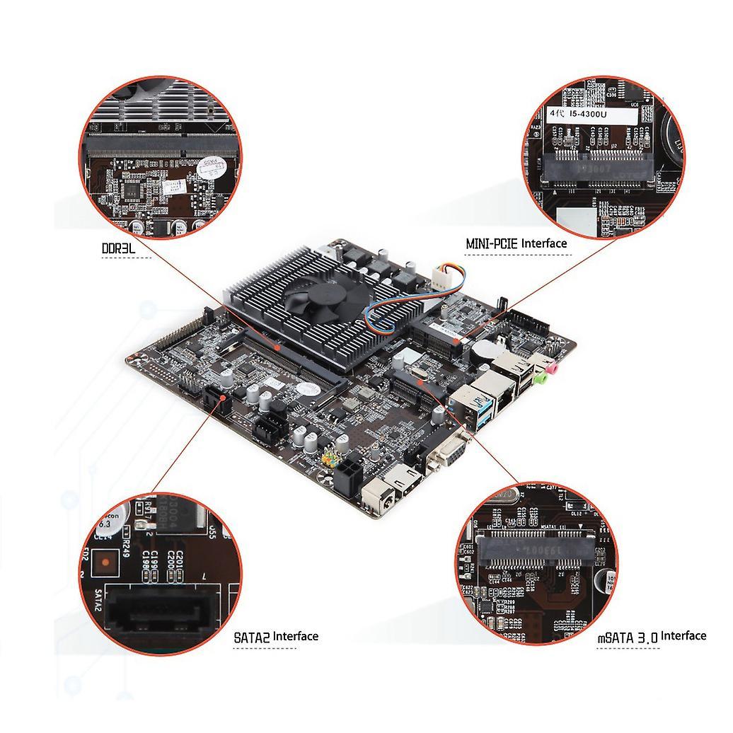 Embedded Computer Industrial Control Motherboard for Intel Core