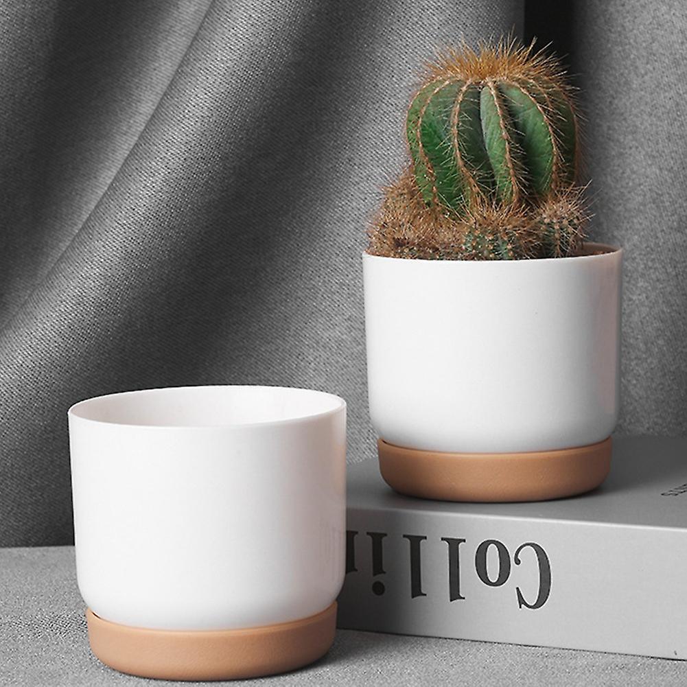 Self Watering Plant Pot Double Layer Plant Gardening Flower Pots,s