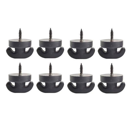 8pcs Universal Car Net Bag Buckle Tie Down Hook Ring