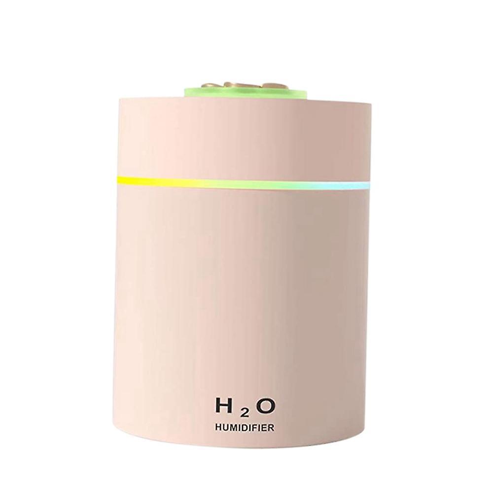 Wireless Air Humidifier Usb Silent Humidifier for Bedroom Home(pink)