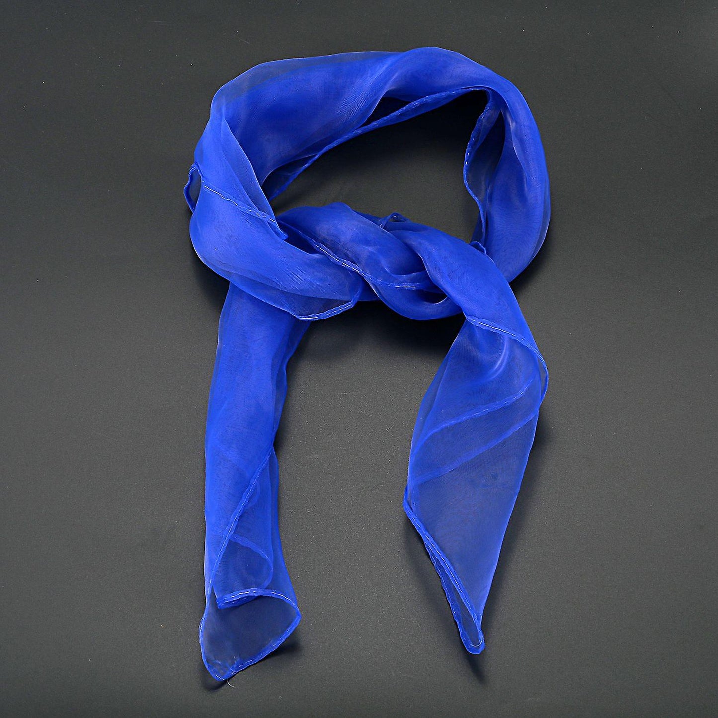 Plain Chiffon Neck Scarf Head Scarves 70 Cm X 70cm (watermelon Red)