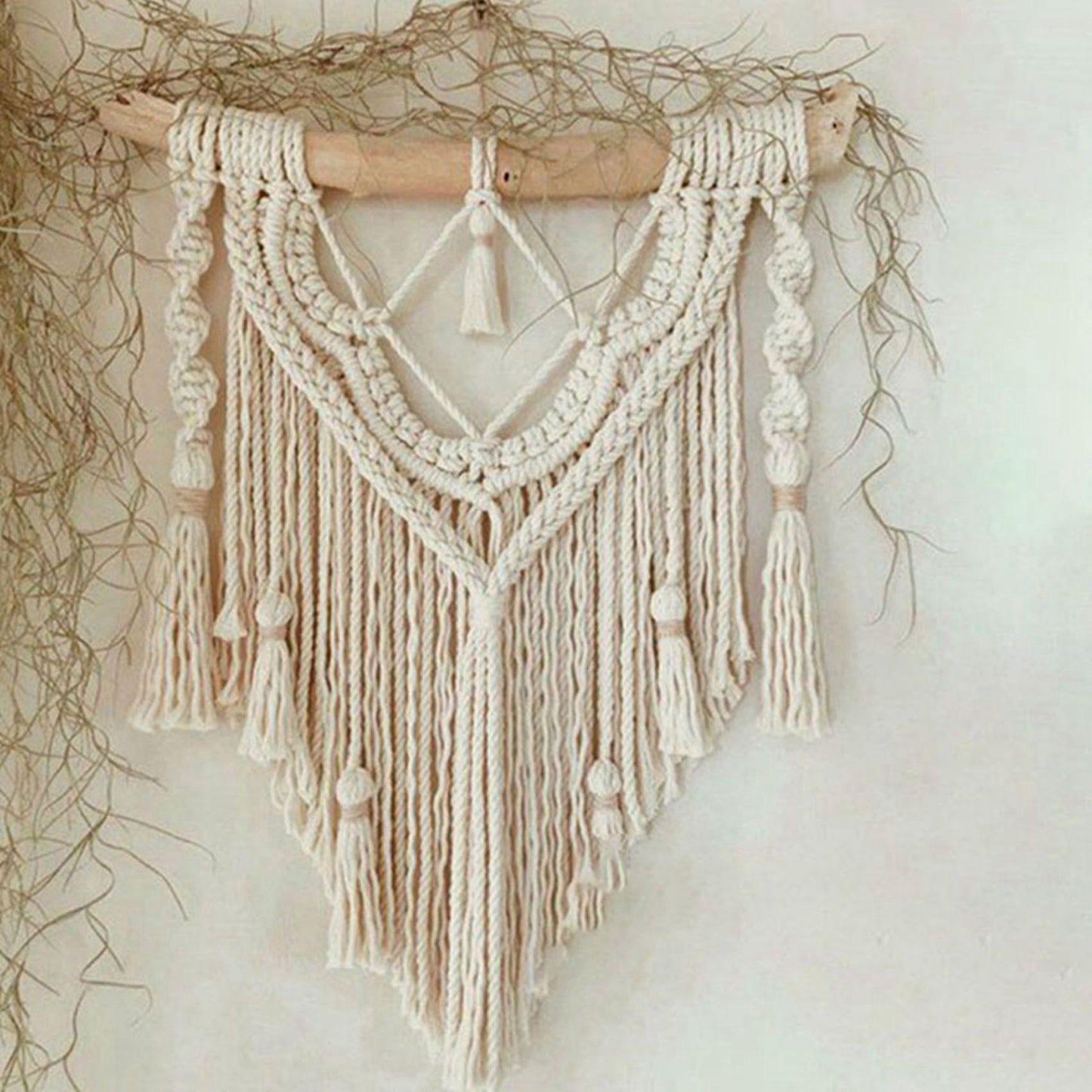 Layer Wave Macrame Headboard Decoration Mandala Boho Decor Tapestry