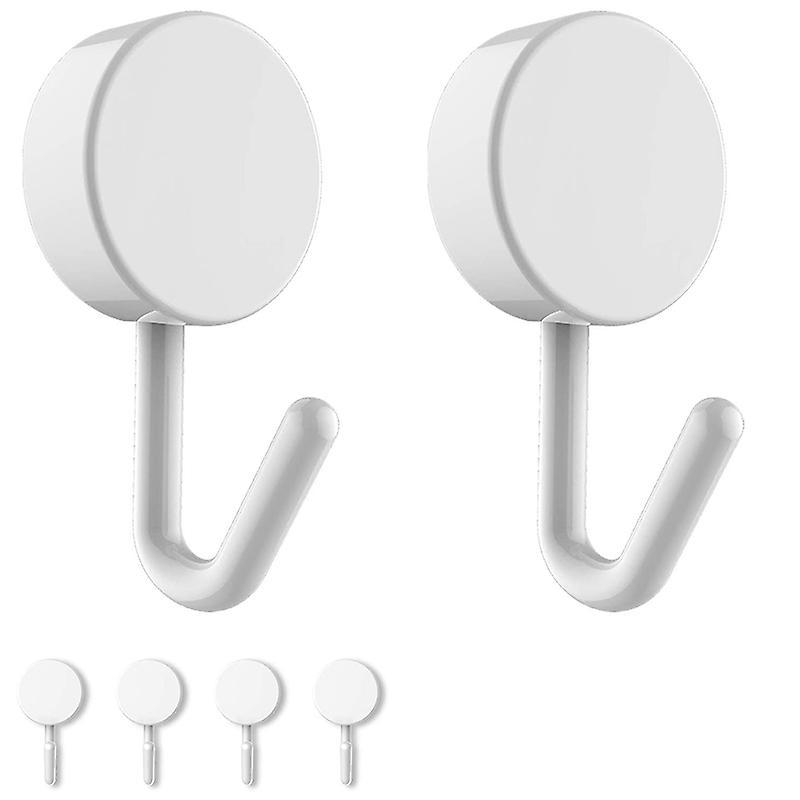 Small Adhesive Wall Hooks 6 Pack Damage-free Hanging Wall Hooks