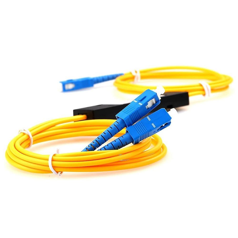 1 Point 2 Taper Fiber Optic Splitter Splice Box Splitter Sc Port Ftth