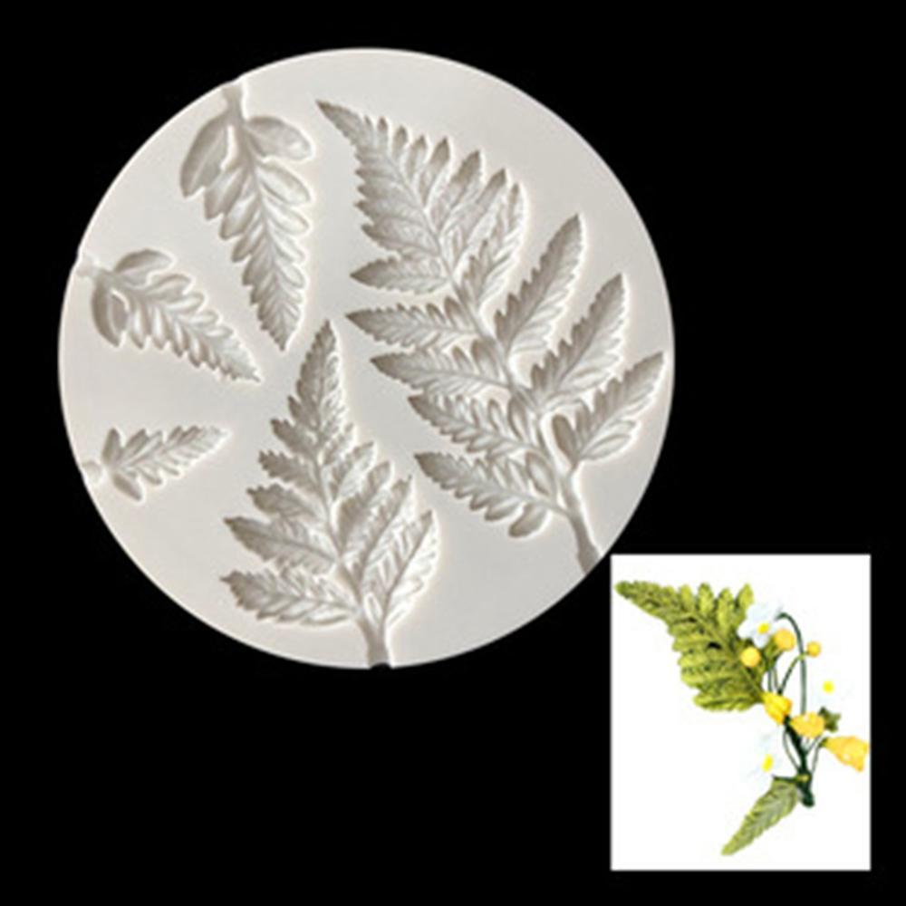 Mimosa Flower Leaf Fondant Cake Silicone Flower Wedding Baking Mold