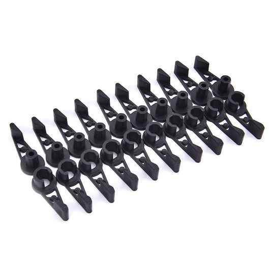 360 Degrees Plant Branch Benders Adjustable Plant Clips Black