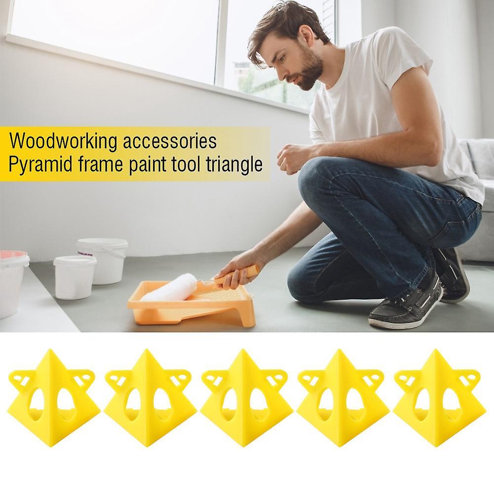 10pcs Pyramid Stands Set Stands Paint Tool for Woodworking Carpenter