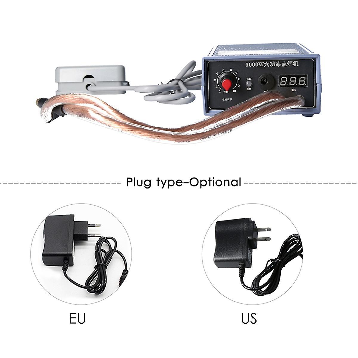 Handheld Spot Welder High 5000w Power Spot Welding Machine Us Plug