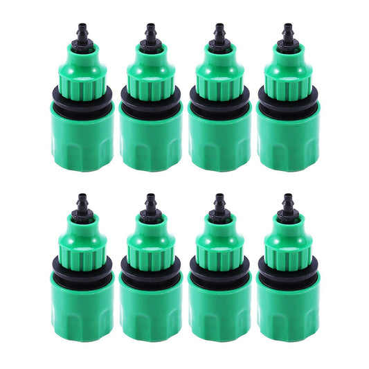Garden Hose Pipe One Way Adapter 8-pack