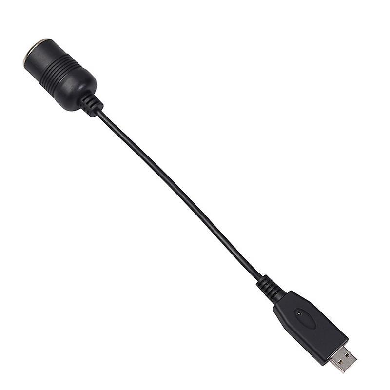 Wired Controller Converter Adapter Usb Port to 12v Car Lighter Socket