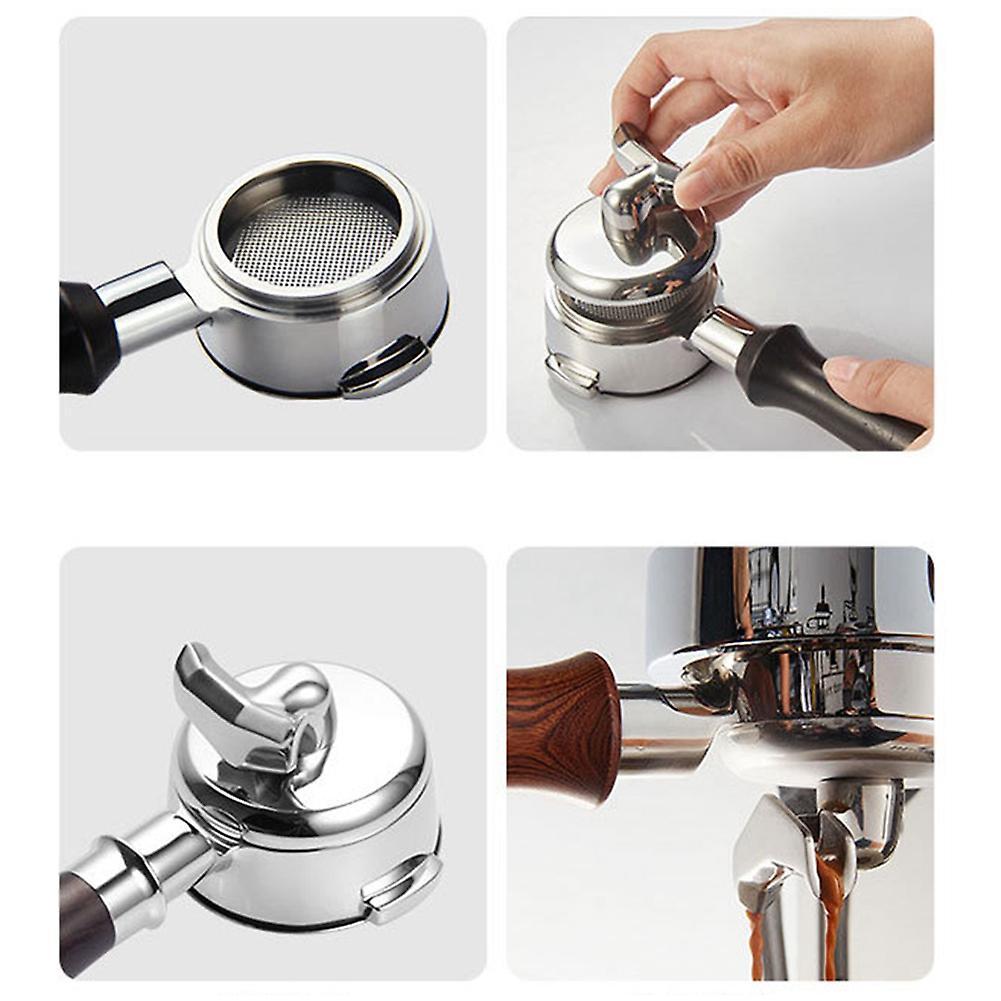 Coffee Machine Handle Stainless Steel 58mm E61 Universal , A Red