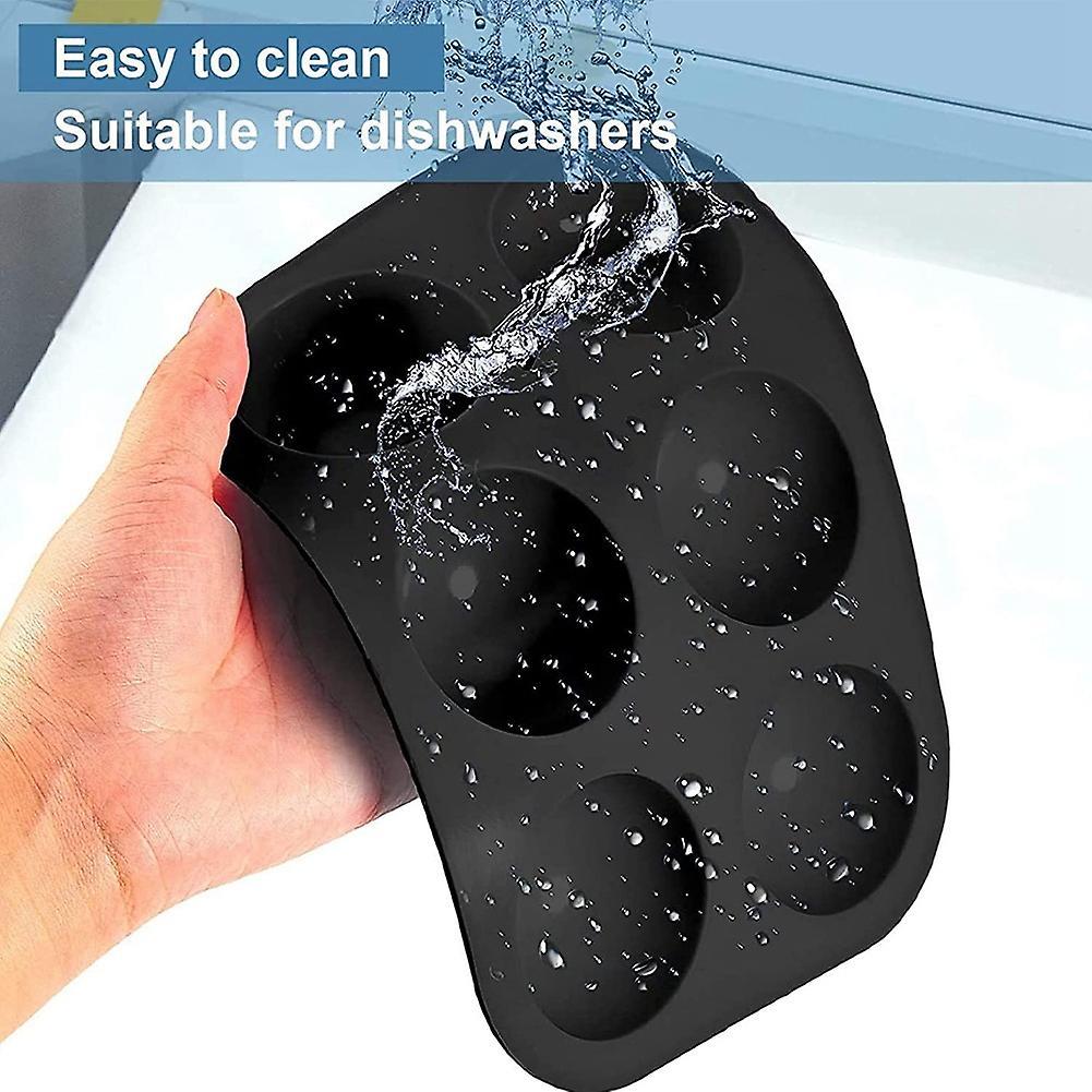Silicone Mold for Hot Chocolate Bomb 3 Pack 6-cavity Semi Sphere Mold