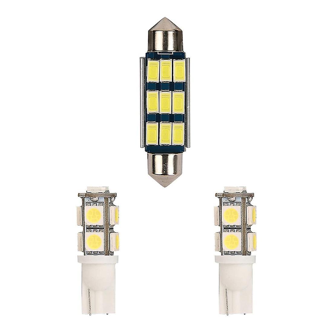 Interior Bright White Upper Led Reading Map Lights Kit
