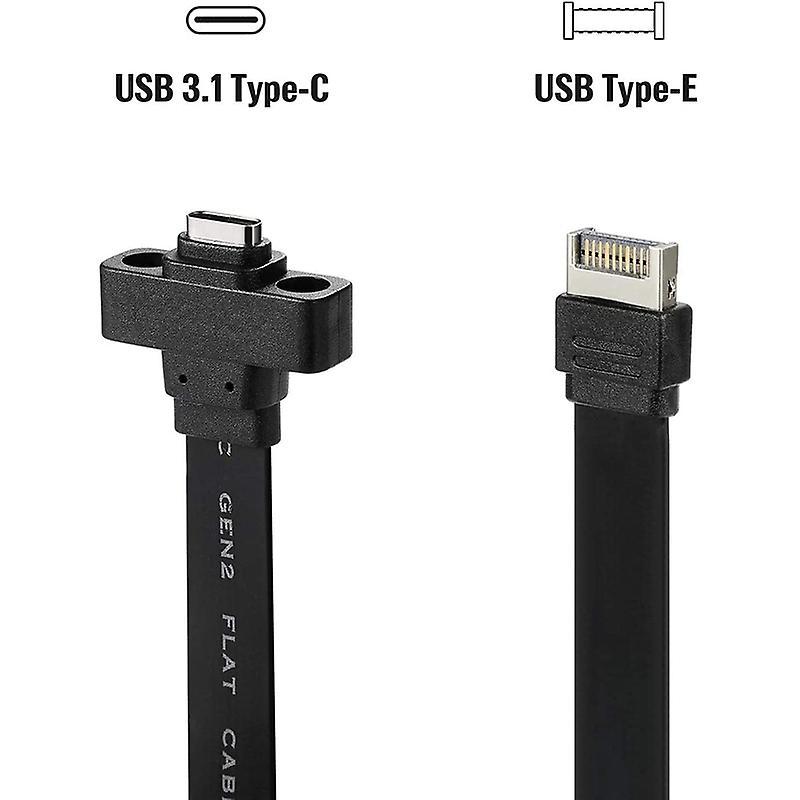 Usb 3.1 Front Panel Type E to Type C Extension Cable ,gen 2