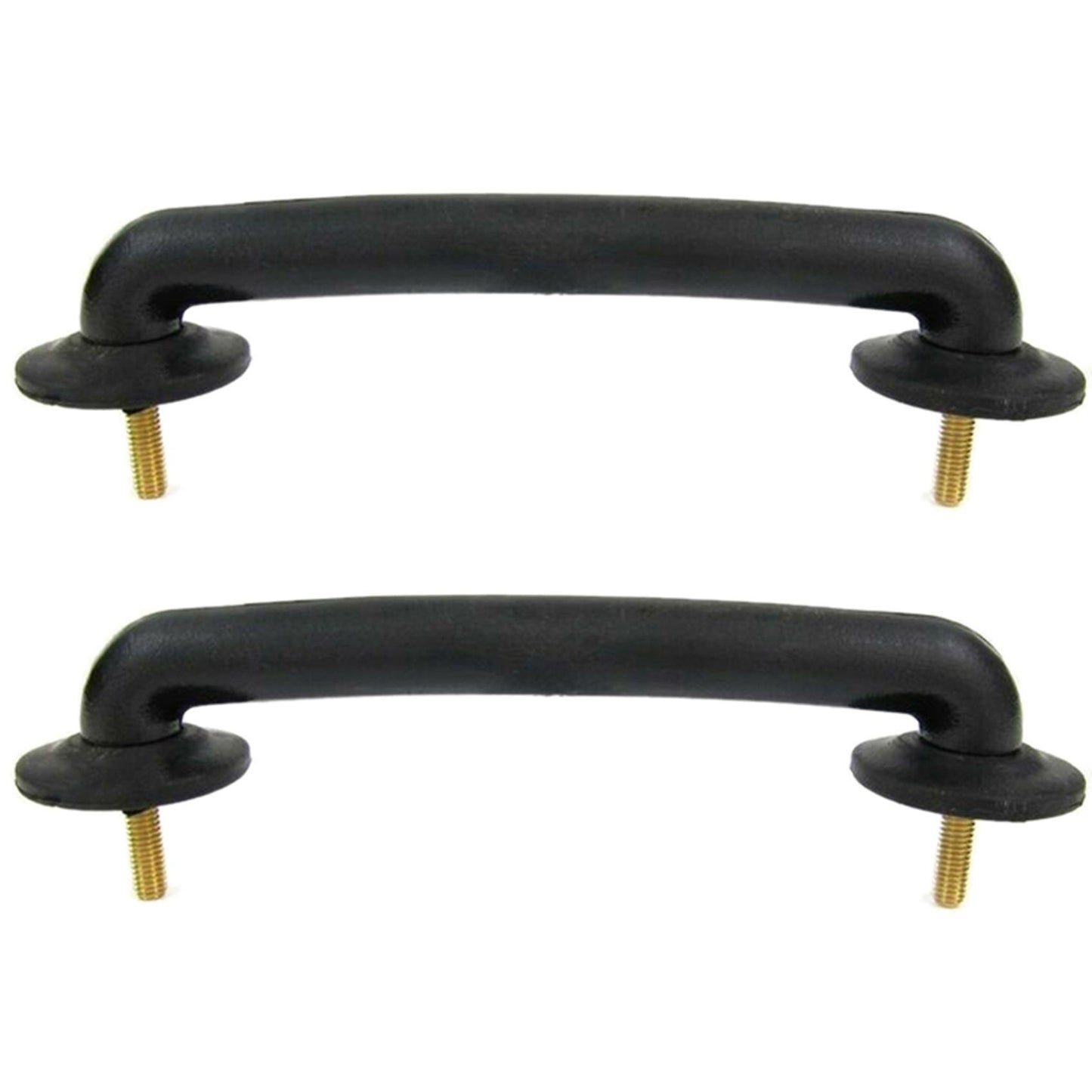 2x Hood Windshield Bracket Footman Loop - for 97-18 Jeep Wrangler Jk
