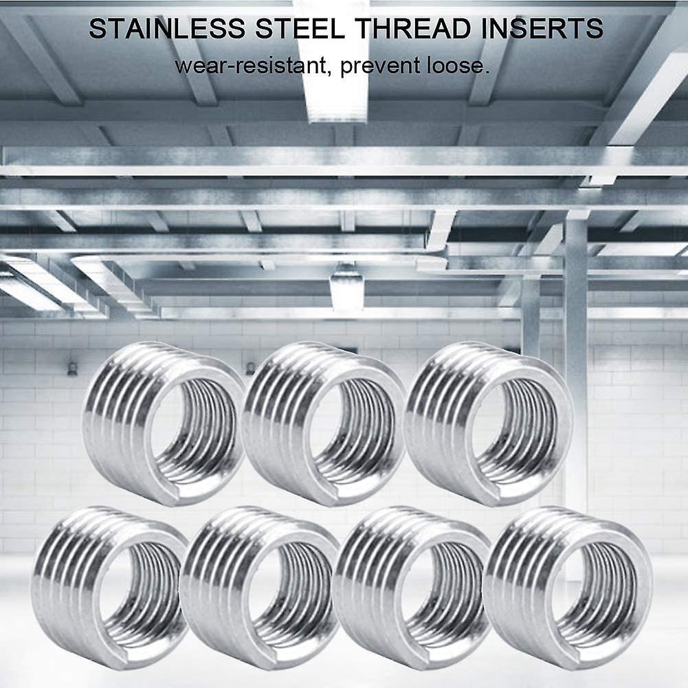 100pcs Wire Insert Thread, M4 Heli Coil Thread Repair Stainless Steel